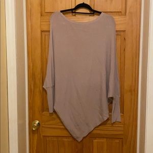 She and sky purple sweater